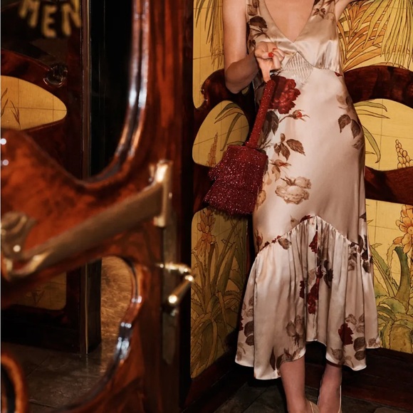 Reformation Cordia Silk Maxi Dress - Picture 8 of 8